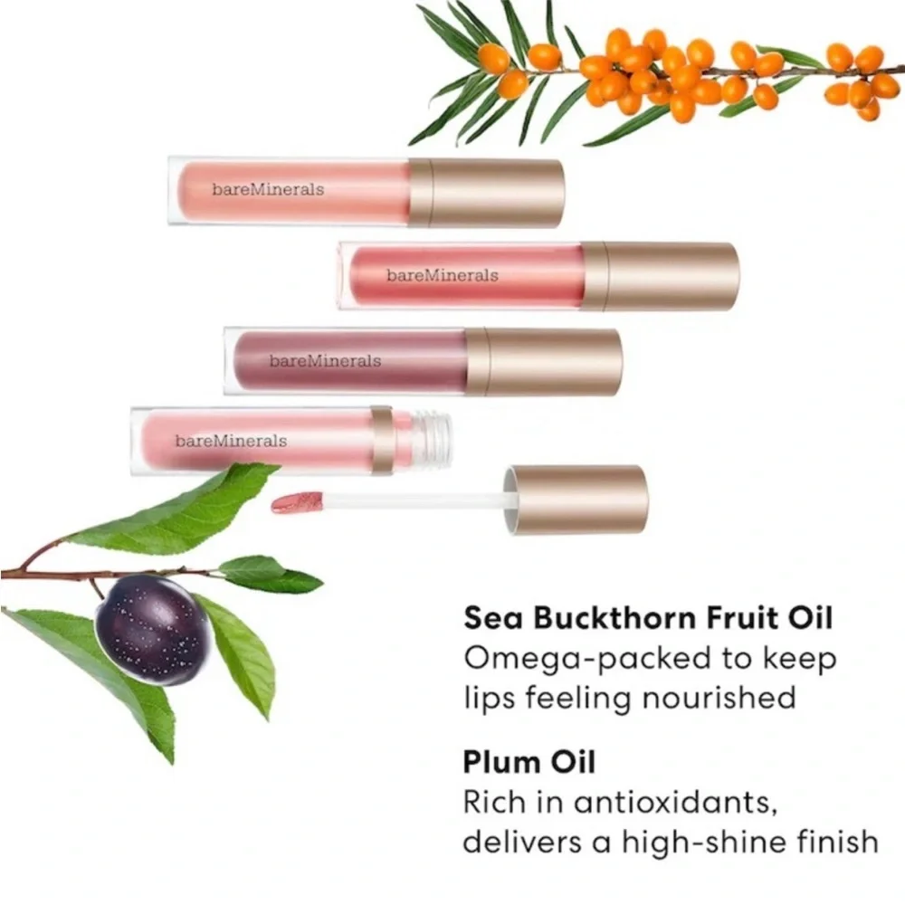 NIB bareMinerals lipgloss-Balm sincerity